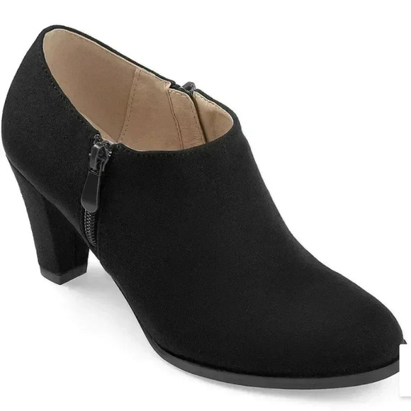 Journee collection women's Sanzi ankle boots - Picture 1 of 8